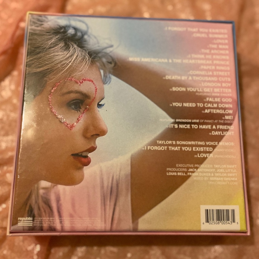 NEW sealed taylor swift VIP lover era deluxe box set tote bag popsocket poster - Picture 9 of 16